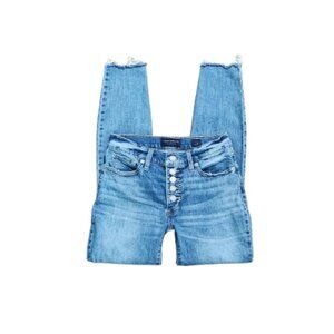 Lucky Brand Button Fly Mid Rise Super Skinny Ava Jeans